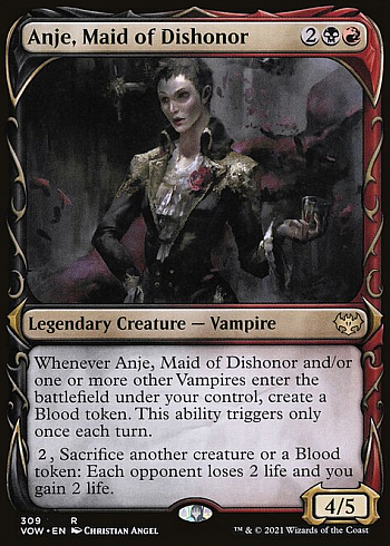 Anje, Maid of Dishonor
