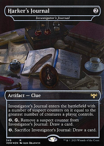 Investigator's Journal