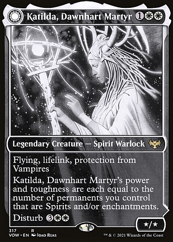 Katilda, Dawnhart Martyr // Katilda's Rising Dawn