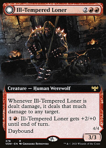 Ill-Tempered Loner // Howlpack Avenger