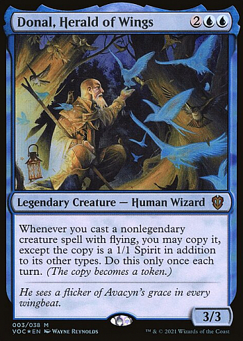 Donal, Herald of Wings