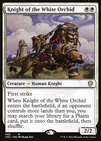 Knight of the White Orchid