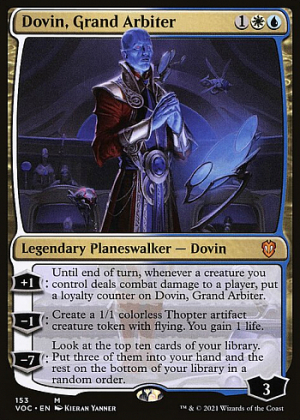 Dovin, Grand Arbiter