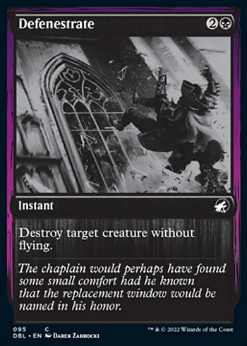 Defenestrate