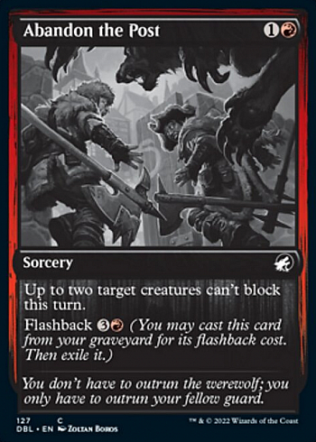 Abandon the Post