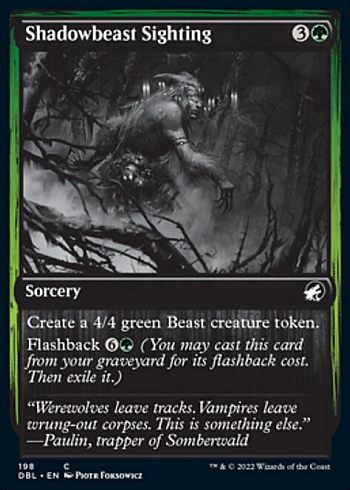 Shadowbeast Sighting