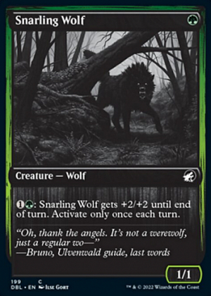 Snarling Wolf