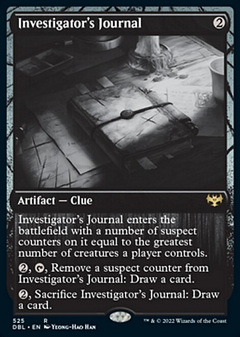 Investigator's Journal