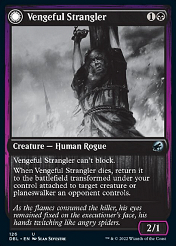 Vengeful Strangler // Strangling Grasp