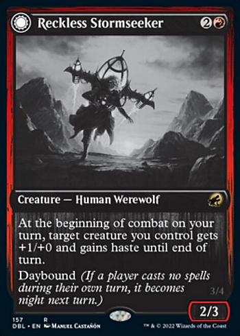 Reckless Stormseeker // Storm-Charged Slasher