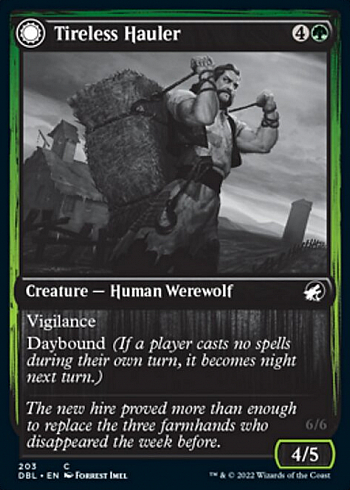 Tireless Hauler // Dire-Strain Brawler