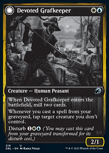 Devoted Grafkeeper // Departed Soulkeeper