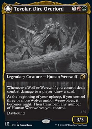 Tovolar, Dire Overlord // Tovolar, the Midnight Scourge