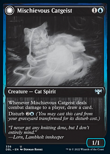 Mischievous Catgeist // Catlike Curiosity