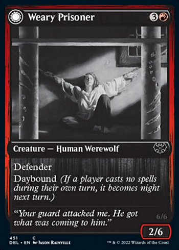 Weary Prisoner // Wrathful Jailbreaker