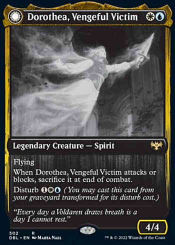 Dorothea, Vengeful Victim // Dorothea's Retribution