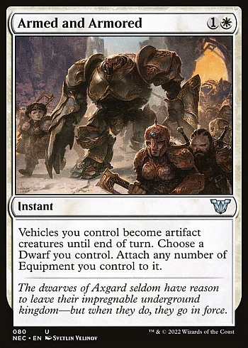 Armed and Armored