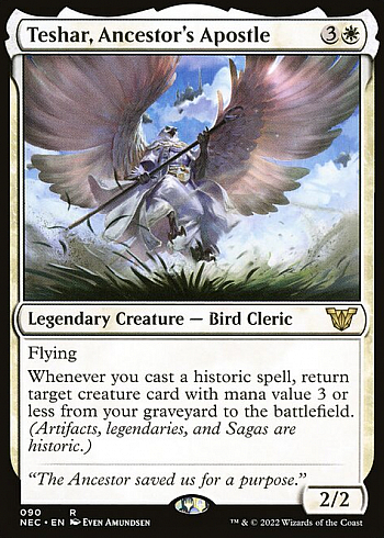 Teshar, Ancestor's Apostle