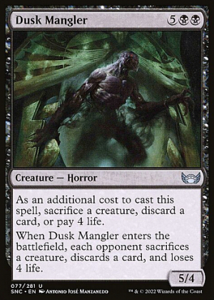 Dusk Mangler