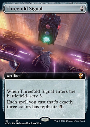 Threefold Signal