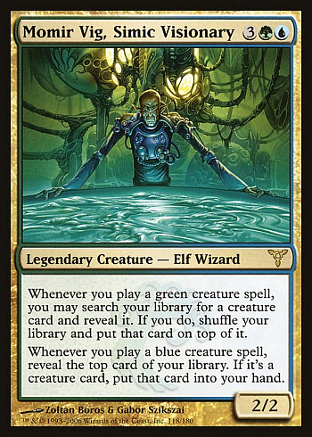 Momir Vig, Simic Visionary