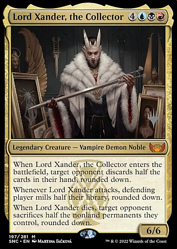 Lord Xander, the Collector