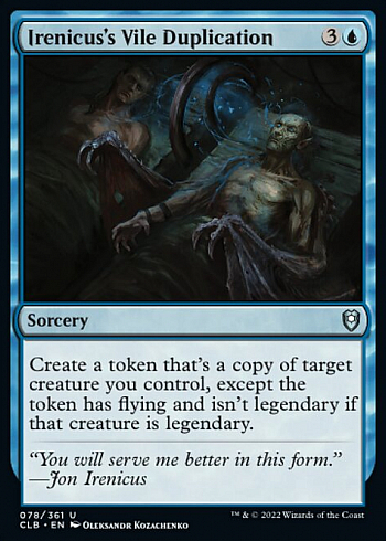 Irenicus's Vile Duplication