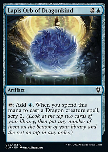 Lapis Orb of Dragonkind