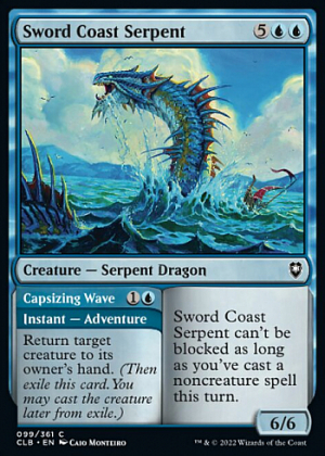 Sword Coast Serpent // Capsizing Wave