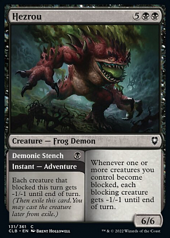 Hezrou // Demonic Stench