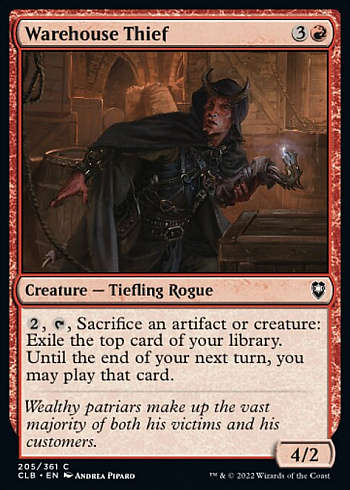 Warehouse Thief
