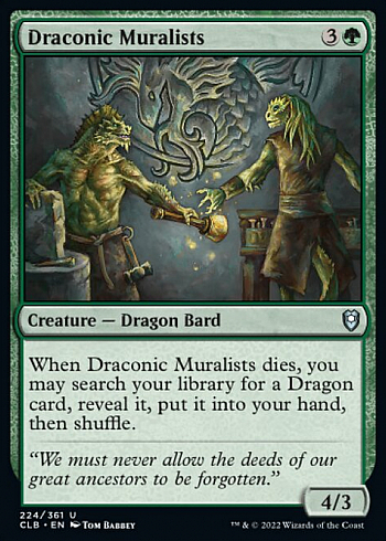 Draconic Muralists