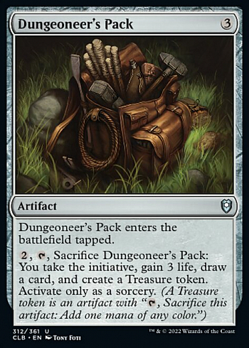 Dungeoneer's Pack