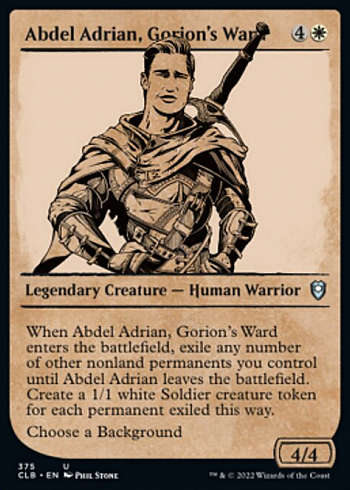 Abdel Adrian, Gorion's Ward