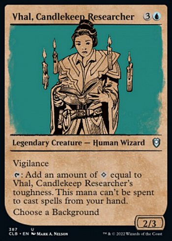 Vhal, Candlekeep Researcher