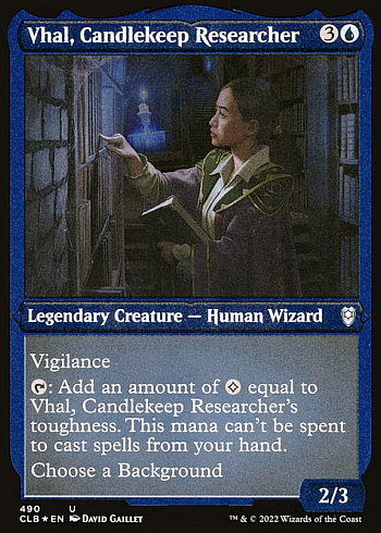 Vhal, Candlekeep Researcher