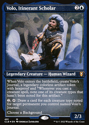 Volo, Itinerant Scholar