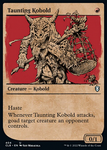 Taunting Kobold