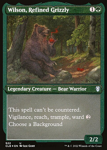 Wilson, Refined Grizzly