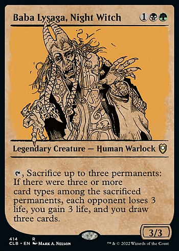 Baba Lysaga, Night Witch