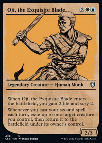 Oji, the Exquisite Blade