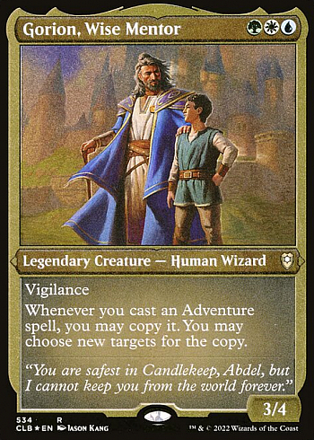 Gorion, Wise Mentor