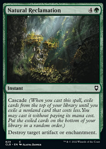 Natural Reclamation