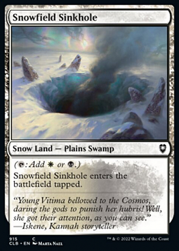 Snowfield Sinkhole