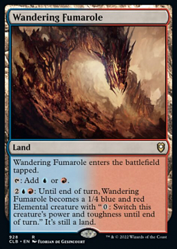 Wandering Fumarole