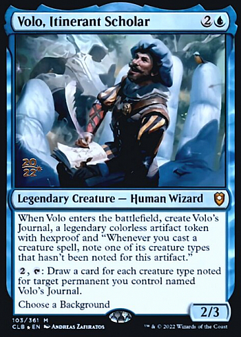 Volo, Itinerant Scholar