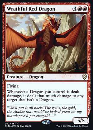 Wrathful Red Dragon