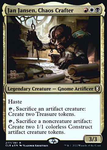 Jan Jansen, Chaos Crafter