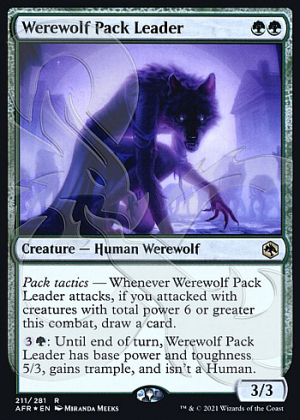 Werewolf Pack Leader