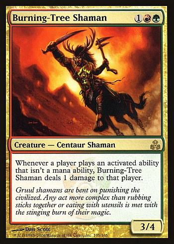 Burning-Tree Shaman